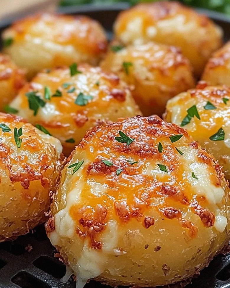 Air Fryer Cheesy Potatoes – Schritt 1