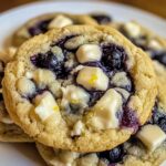 Blaubeeren-Käsekuchen-Kekse für den Sommergenuss