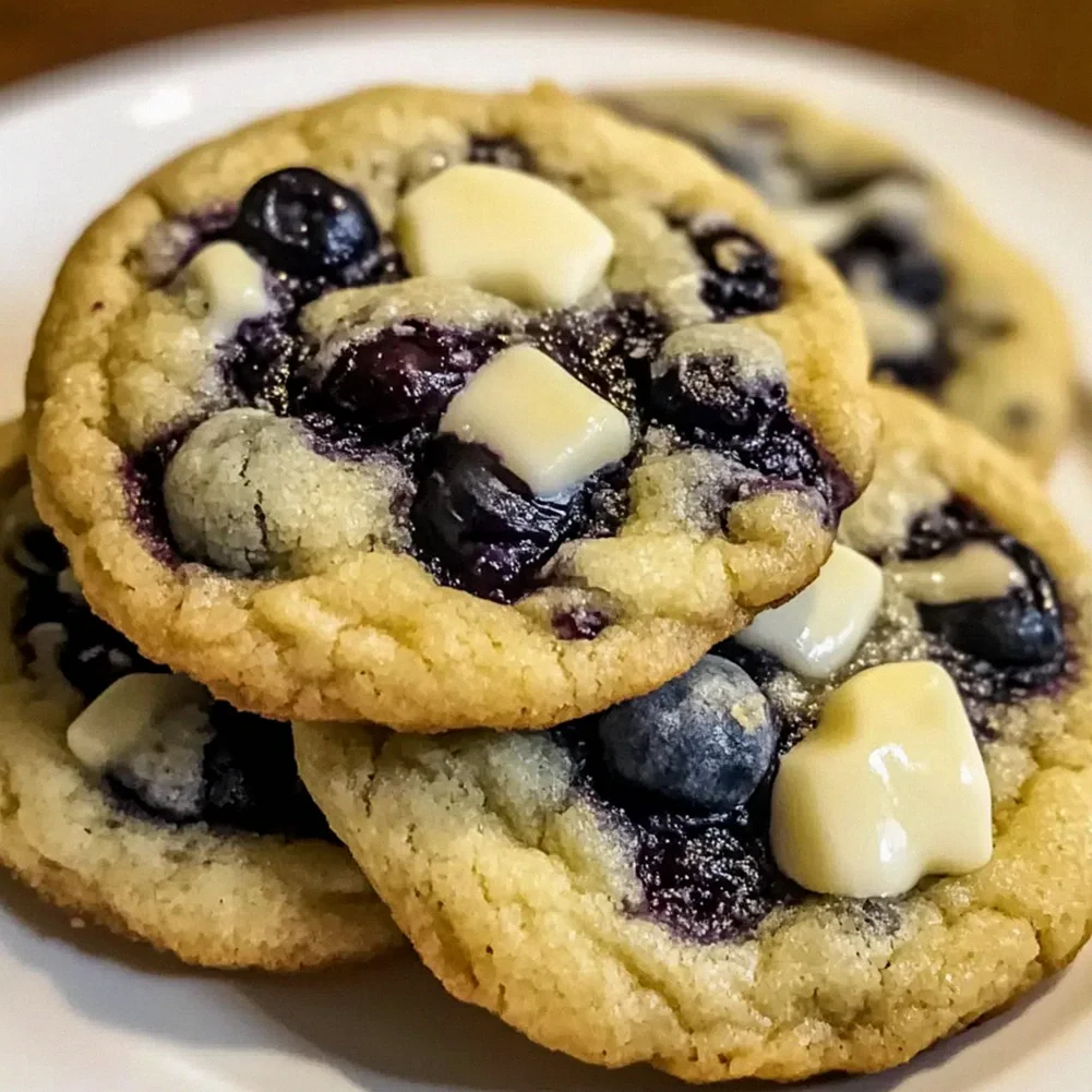 Blaubeeren-Käsekuchen-Kekse für den Sommergenuss – Schritt 2