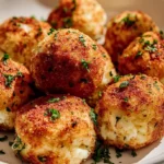 Blumenkohl Mozzarella Bällchen – Leckeres vegetarisches Rezept!