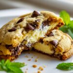 Cheesecake-gefüllte Chocolate Chip Cookies: Purer Genuss