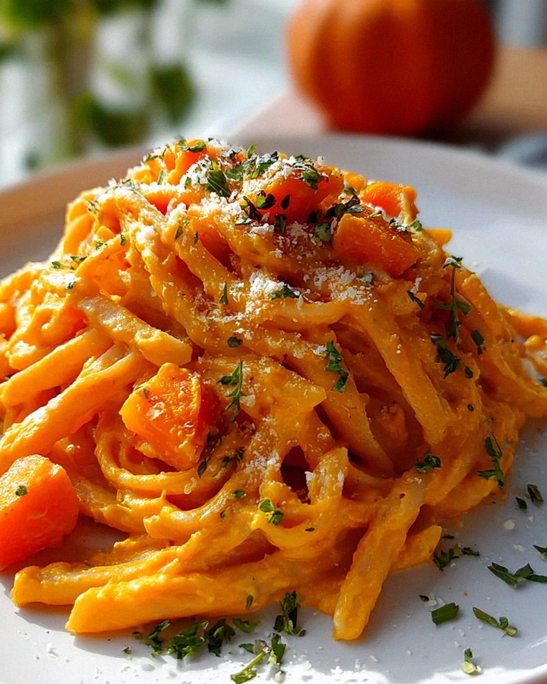 Cremige Kürbispasta: Einfach unwiderstehlich lecker! – Schritt 2