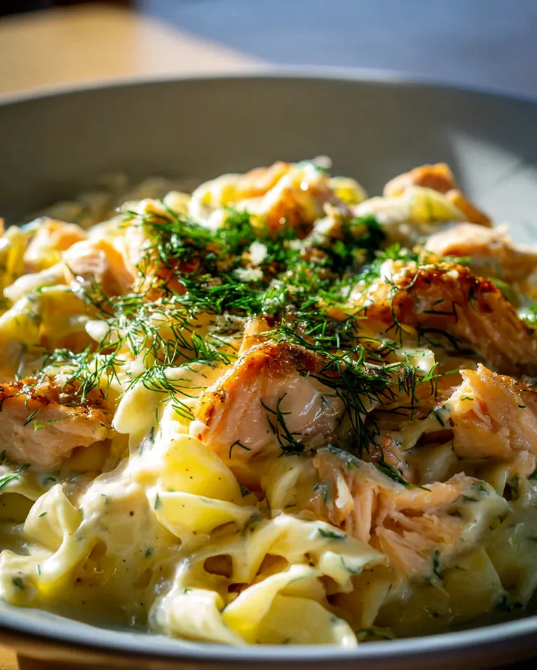 Cremige Lachs Pasta – Schnell & Lecker Abendessen! – Schritt 2