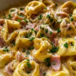 Cremige Tortellini mit Putenschinken-Käse-Soße – Ein Genuss!