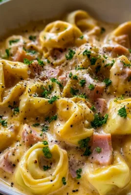 Cremige Tortellini mit Putenschinken-Käse-Soße – Ein Genuss!
