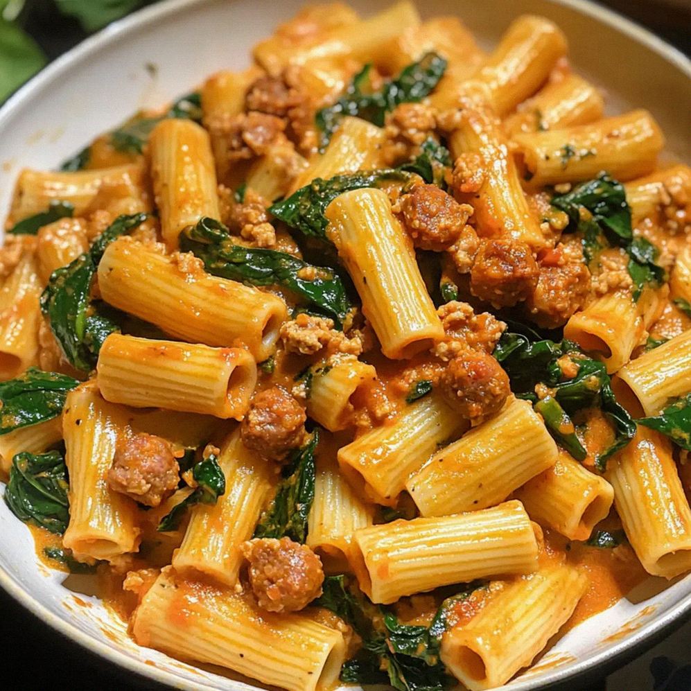 Cremige Wurst Rigatoni in 30 Minuten zubereiten – Schritt 2