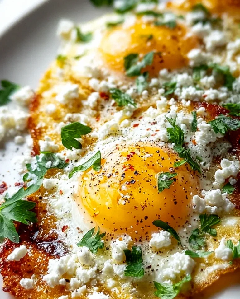 Crispy Feta Fried Eggs: Knusprige Eier mit Feta genießen! – Schritt 1
