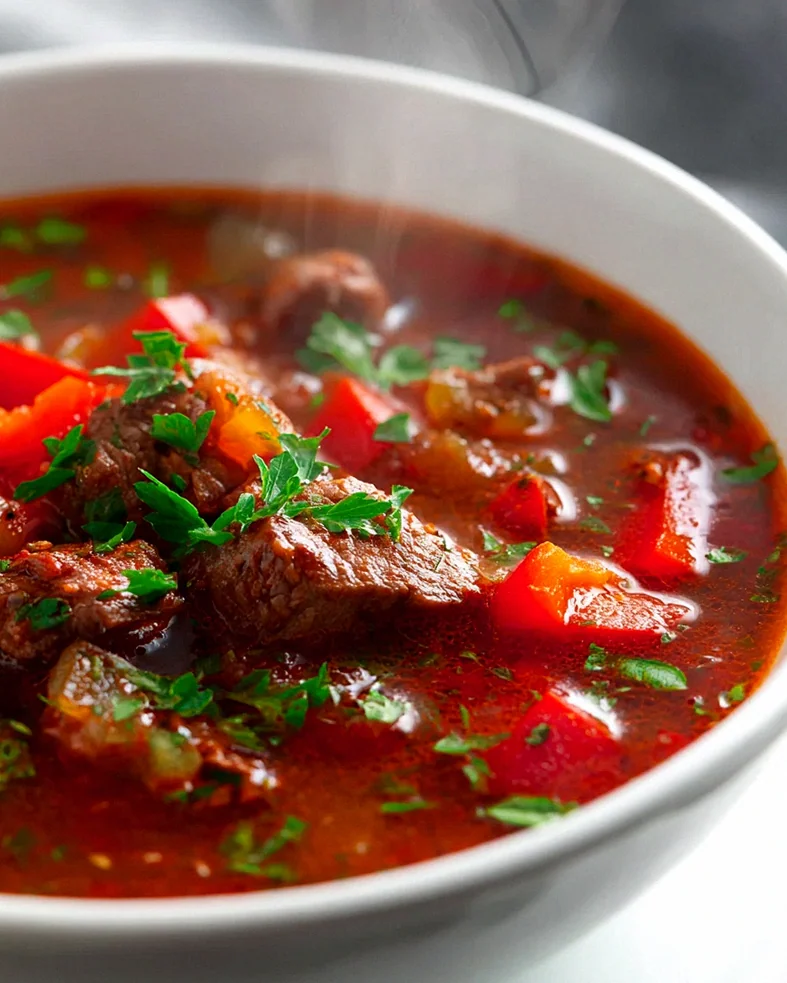 Deftige Low Carb Gulaschsuppe ohne Kartoffeln – Schnell & Lecker