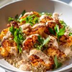 Gerösteter Blumenkohl-Tahini-Bowl: Dein gesundes Gericht!