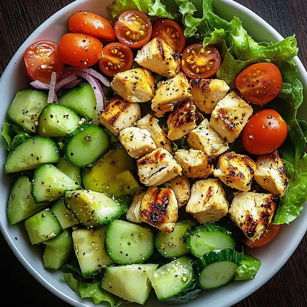 Gesunder Avocado Hahnchen Salat – Schritt 2