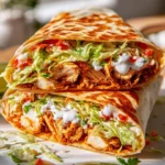 Gesunder Chicken Crunch Wrap Rezept – Einfach & Lecker