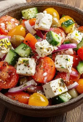 Griechischen Bauernsalat