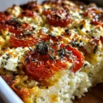 Griechischer Feta Auflauf mit Tomaten