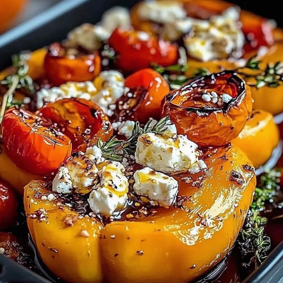 Hokkaido Kürbis mit Feta Einfach und Gesund – Schritt 2