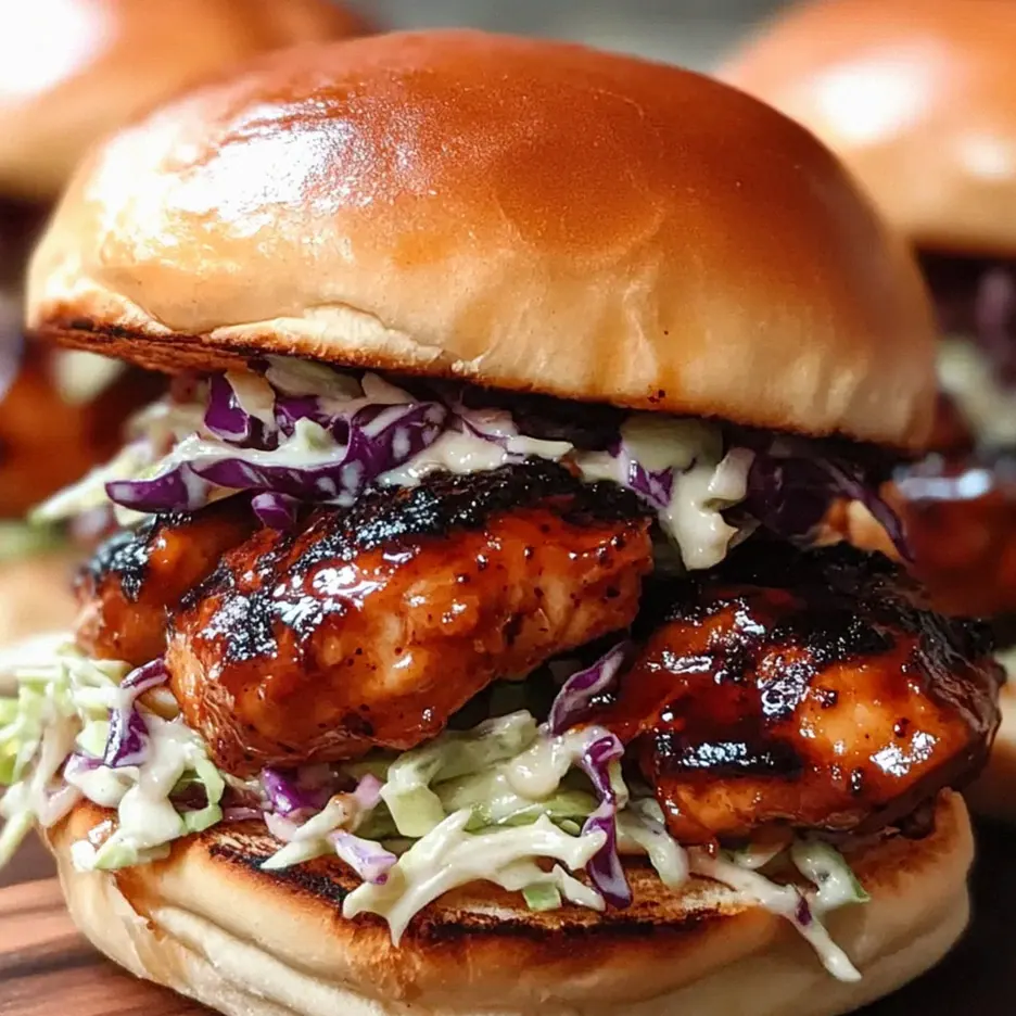 Honig-Chipotle-Hühnchen-Slider für deinen Snack-Abend