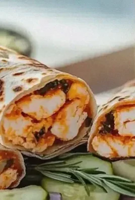 Honig-Senf-Hähnchen-Wrap für eine schnelle Mahlzeit