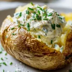 Klassische Gefüllte Ofenkartoffel: Cremig & Lecker!
