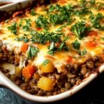 Köstlicher vegetarischer Linsenauflauf für jede Woche