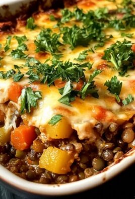 Köstlicher vegetarischer Linsenauflauf für jede Woche