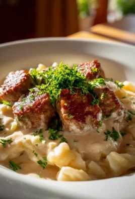 Köstliches Kohlrabigemüse mit Beef-Frikadellen & Spätzle
