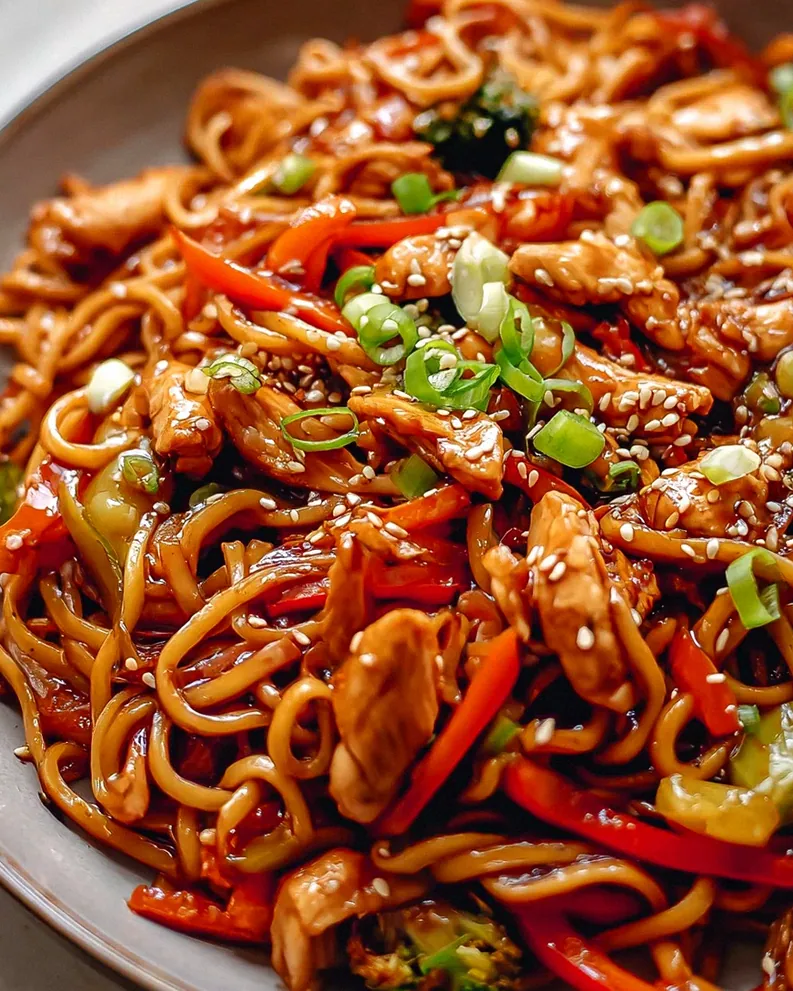 Leckere Hähnchen Teriyaki Nudeln – schnell & einfach! – Schritt 1