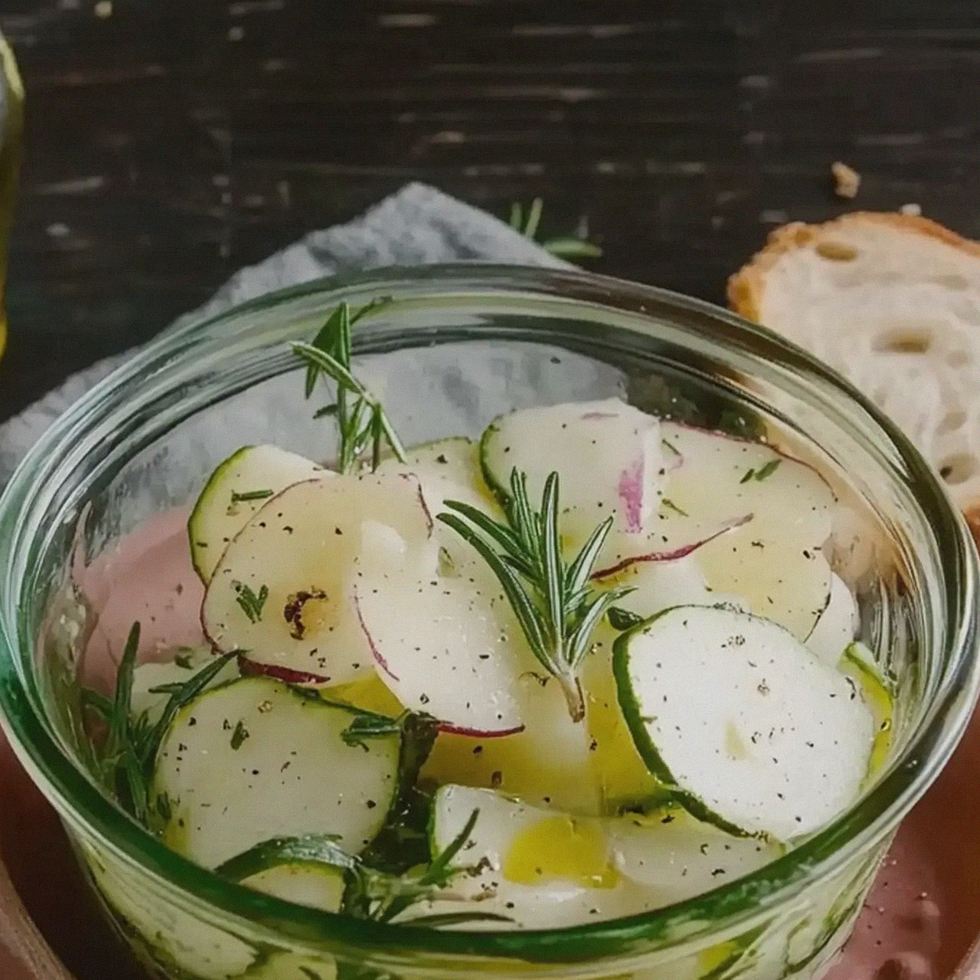 Mairübchensalat mit Gurke für frische Sommergerichte – Schritt 2