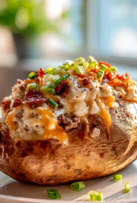 Mega Lecker! Gefüllte Kartoffeln mit Beef Putenspeck & Cheddar