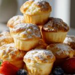 Mini Fluffige Waffel Muffins – Perfekt für Frühstück & Partys!