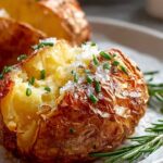 Ofenkartoffel Heissluftfritteuse: Schnell, einfach & knusprig!