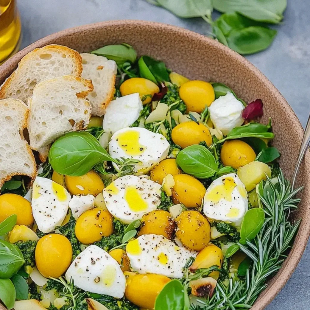 Rucola Mango Salat mit Pinienkernen für den Sommer – Schritt 2
