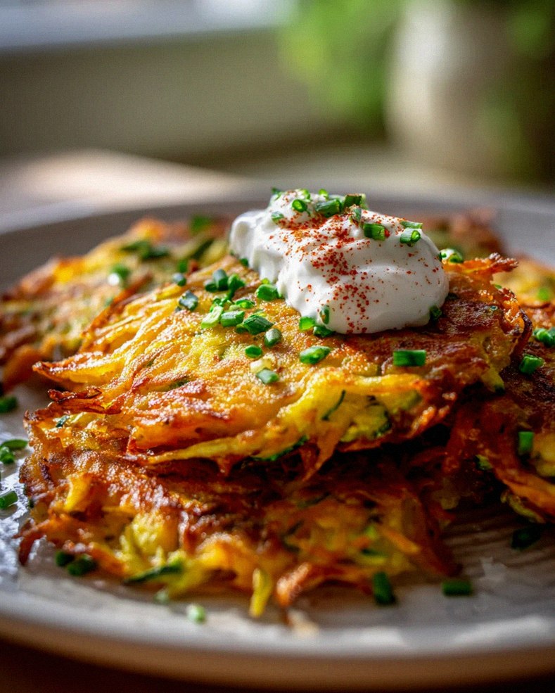 Saftige Kürbispuffer mit Zucchini – Farbenfroh & gesund – Schritt 2