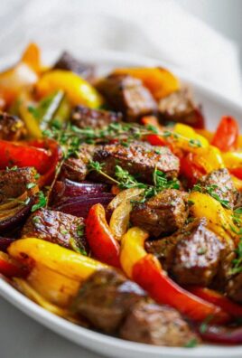 Schaschliktopf Herbst: Rindfleisch, Paprika & Kräuter Genuss