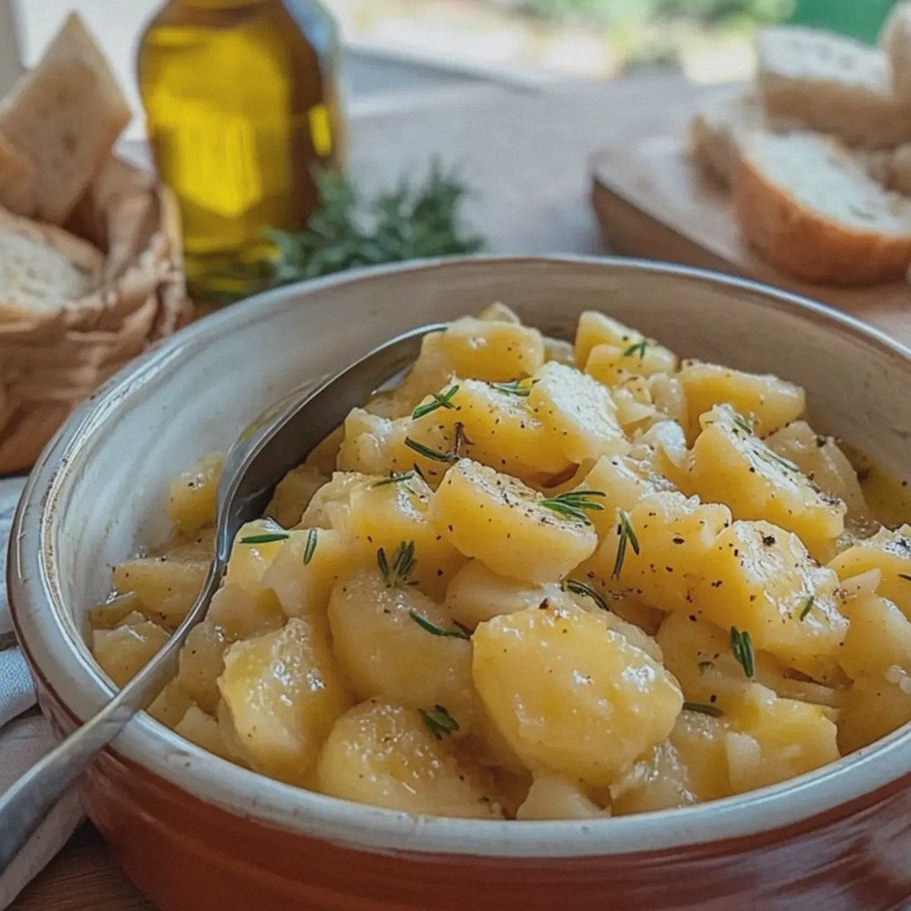 Schwäbischer Kartoffelsalat mit Brühe Rezept einfach zubereiten – Schritt 2
