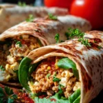 Selbstgemachte Proteinwraps
