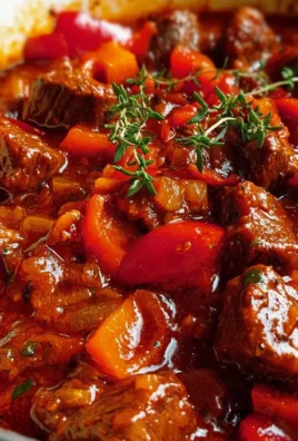 Ungarisches Paprika-Gulasch