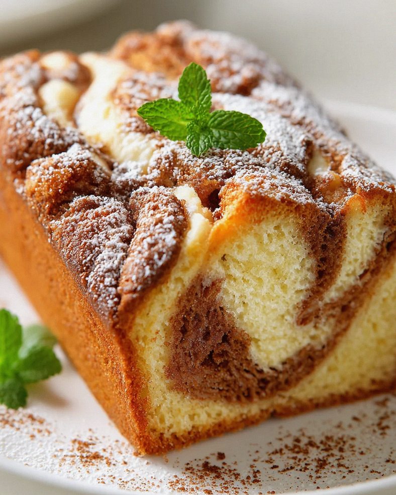 Unwiderstehliches Süßes Zimt-Frischkäse Dessertbrot Rezept – Schritt 2