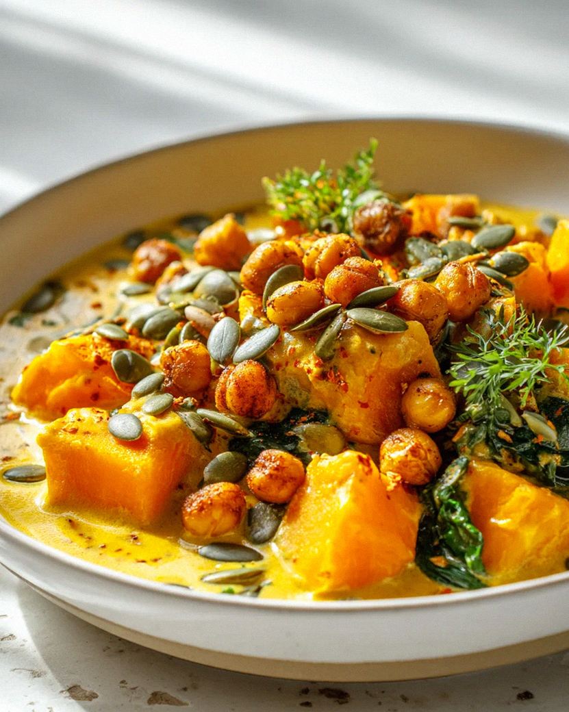 Veganes Kürbis Curry Rezept: Schnell, Lecker & Gesund genießen! – Schritt 1