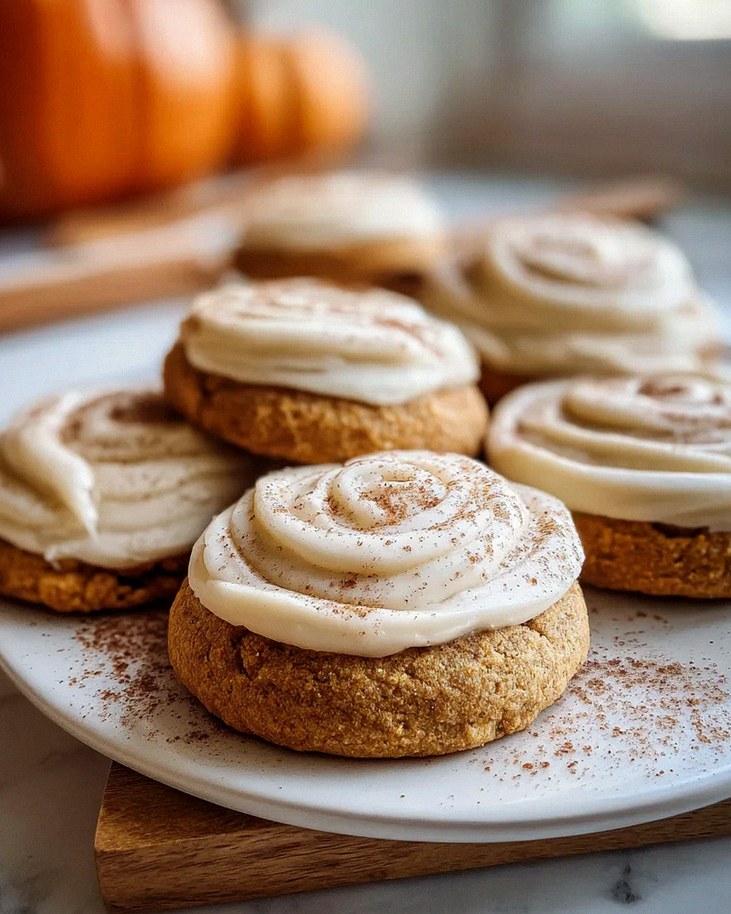 Weiche Kürbisplätzchen: Das beste Rezept mit Frischkäsefrosting