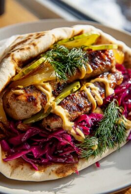 Weihnachtsmarkt Hähnchenbratwurst Wraps: Dein Wintergenuss!