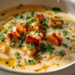 Wohltuende Kater-Kur: Knoblauch-Kartoffelsuppe Rezept