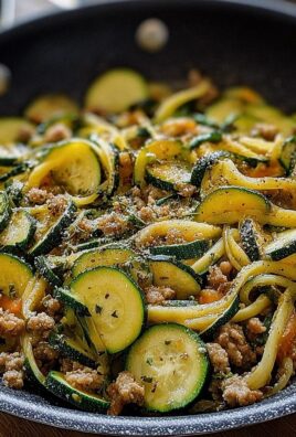 Zucchini-Hack-Pfanne